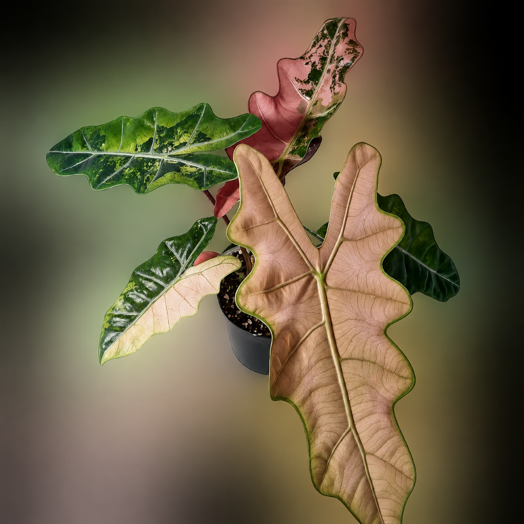 Alocasia Pseudo Sanderiana Pink